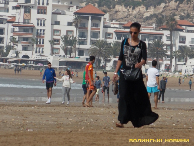 Сучасна мусульманка в Агадирі